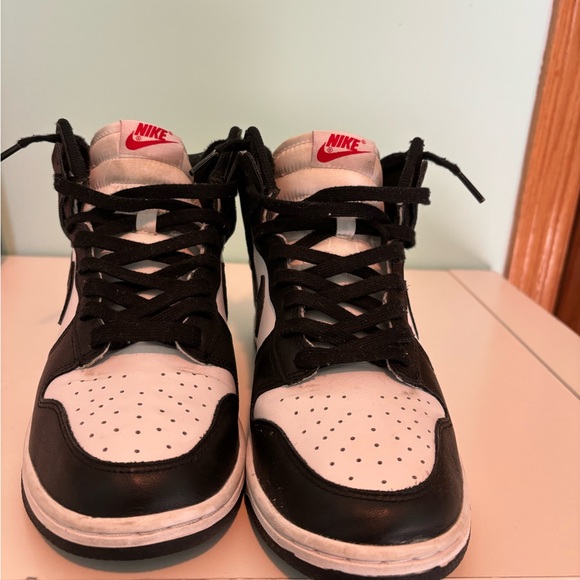 Womens Panda High Top Nike Dunks - Picture 2 of 2